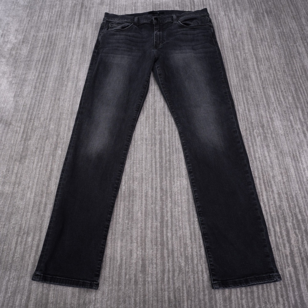 Joe's Jeans The Slim Fit Kody Mens 36 Black Excellent Washed Denim Pants